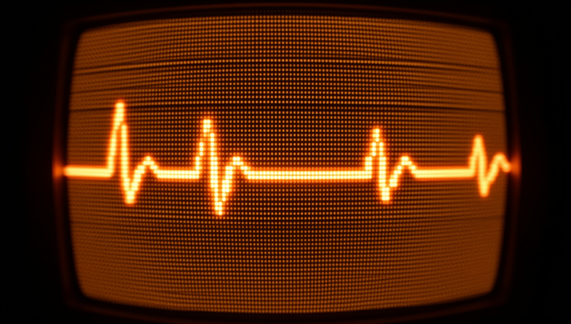 The pulse in phosphor dots, macro
